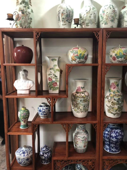 上海实体店收购各种瓷器 清朝花盆 老糖缸 现场交易
